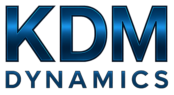 KDM Dynamics logo